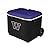 Coleman Company Washington Huskies Performance Cooler, 60 quart, Black/Purple