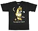 Five Nights At Freddy's Eclipse Boys Youth T-shirt Licensed, Black, Medium