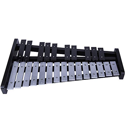 Yinama Glockenspiel Xylophone Professional Percussion Musical Instrument 25 Note