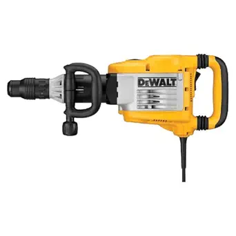 DEWALT D25901K-IN 1600W 10kg SDS-Max Demolition Hammer 25 J Impact Energy with Active Vibration control-Perform and Protect Shield