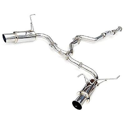 Invidia Dual N1 Cat-Back Exhaust 2002-2007 Subaru WRX/STI (SS Tips) main image 1