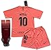 Messi #10 FC Barcelona 2018/2019 3rd Champions League Jersey Shorts and Socks for Kids/Youths