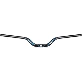 31.8 Bike Handlebar - 55mm Riser Handlebar - 780mm Aluminium Alloy Mountain Bike Bicycle Handlebars (55mm Rise)