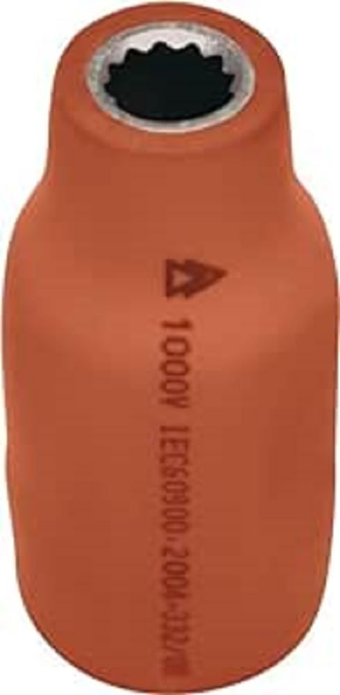 Ega Master 73498 - Socket Wrench 1/2" - 21/32" 1000V (12 Edges)