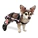 Walkin' Wheels Small Dog Wheelchair, Lightweight Dog Wheelchair for Back Legs, 11-14 lbs, for 3-6 inches Leg Height - Pink