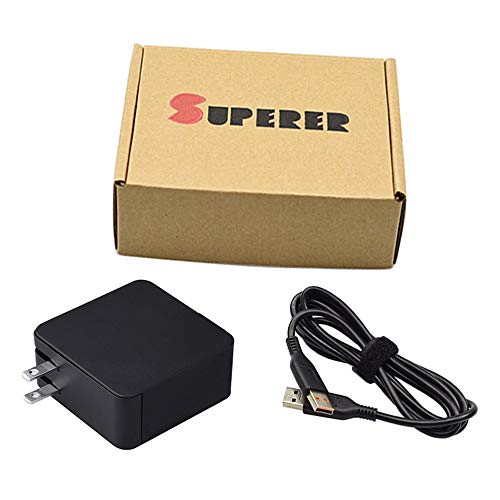 image for Superer 65W AC Charger Compatible with Lenovo Yoga 900 900-13ISK 900-1