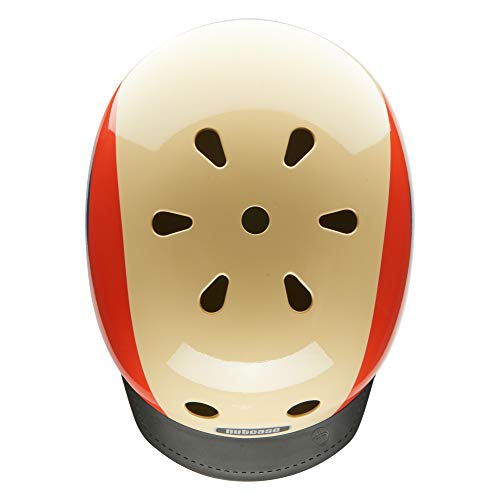Nutcase - Patterned Street Bike Helmet for Adults, Throwback, Small