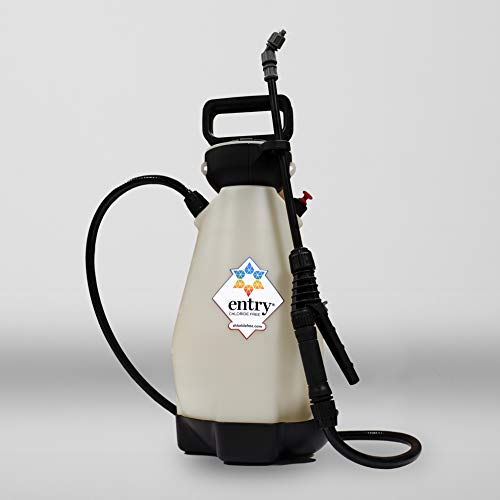 Branch Creek Manual Pump Sprayer for Quick, Clean and Optimal Application of Entry, a Liquid Snow and Ice Melt Product - Ideal for Entrances of Commercial and Larger Residential Properties (2 Gallon)
