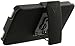 NEW BLACK RUBBERIZED HARD CASE + BELT CLIP HOLSTER FOR HTC INSPIRE 4G DESIRE-HD