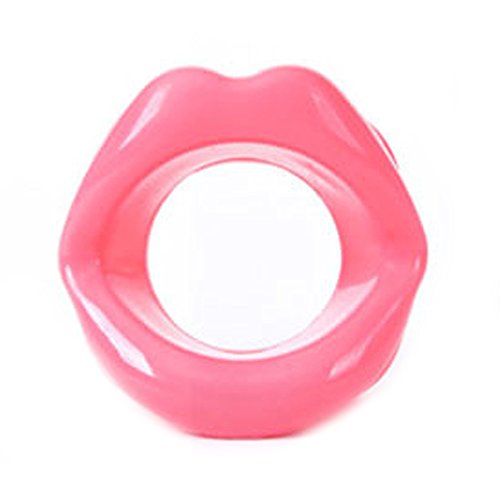 ZKF "Speak Out Game" & "Watch Ya Mouth Game" Mouthpieces Adult, Dental Lip Cheek Retractor Mouth Lip Opener Mouth Piece for Fun Game Lipless Game Gift Pink