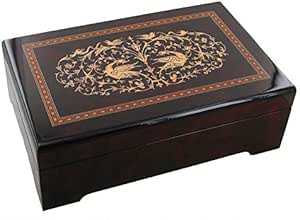 Caja de música para joyas/joyero musical de madera con ...