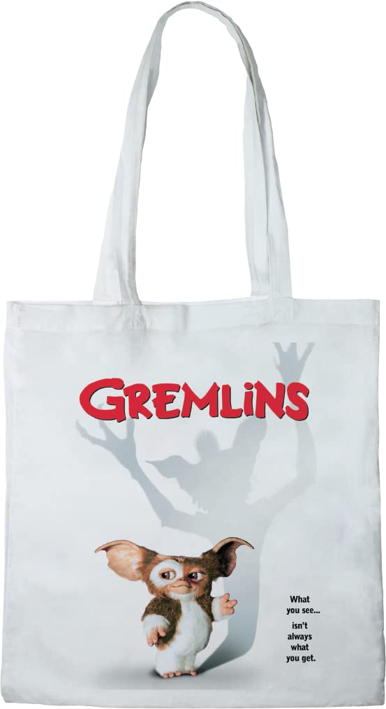 Gremlins Unisex Bwgremmibb001 Tote Bag (Pack of 1), White, 38 x 40 cm, Utility