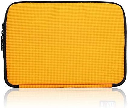 ROSETTE Travel Cable Organizer Portable Electronics Accessories Cases for Hard Drives, Charging Cords, USB Charger, Fluorescent - Yellow