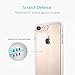 Anker iPhone 8 Case, SlimShell Light Protective Clear Case for iPhone 8/7 (White)