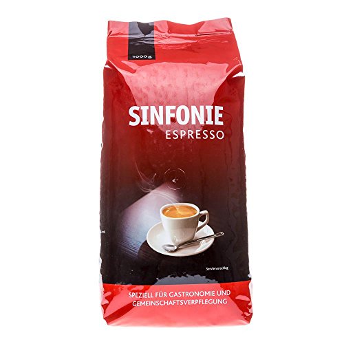 Jacobs Sinfonie Caffe Crema & Espresso Hybridbohne - 8 x 1kg ganze Kaffee-Bohne