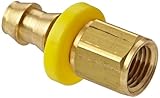 Dixon Valve BPF32 Brass Fitting, Plug, 1/4" NPTF