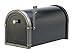 Architectural Mailboxes Coronado Mailbox with Antique Nickel, Black