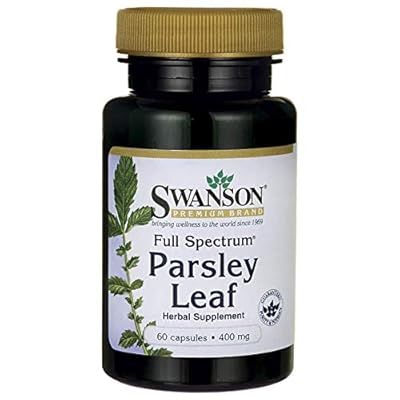 Swanson Full Spectrum Parsley Leaf 400 Milligrams 60 Capsules