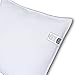 Utopia Bedding Extra Lush Fiber Polyester Filled Bed Pillows Pure Polyester – Hollow Siliconized Filling Material Retains The Shape (Pack of 2, King)