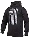 Rothco Distressed US Flag Concealed Carry Hooded Sweatshirt