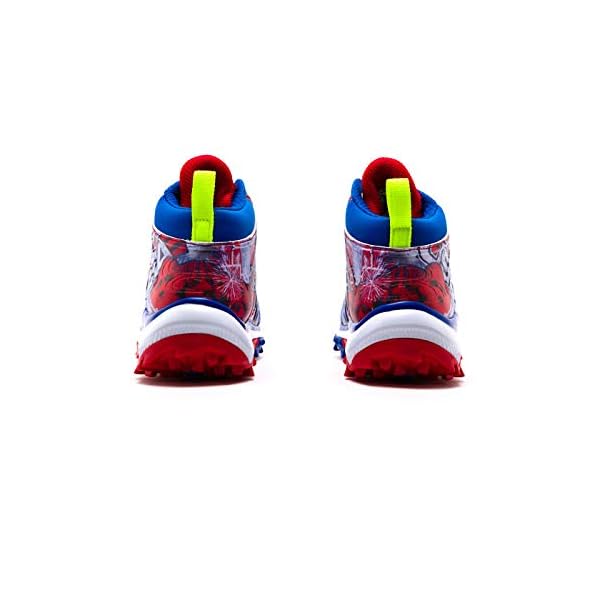 Boombah Men’s Squadron USA Mid Turf Shoes Royal Blue/Red/White Size