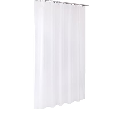 Amazon Com Baiht Solid White Non Toxic Peva Shower Curtain Liner