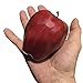 COTOSEY Fake Fruit Artificial Apples for Home Kitchen Table Basket Decoration 8pcs (Dark Red Apples)