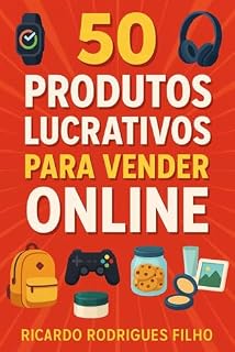 Livro 50 Produtos Lucrativos para Vender Online