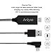 Compatible with iPad iPhone to HDMI Adapter Cable, Anlyso 6.6ft Digital AV Adapter Cord HDMI Connector Support 1080P HDTV Compatible with iPhone X 8 7 6 Plus iPad to TV Projector Monitor,Plug and Play