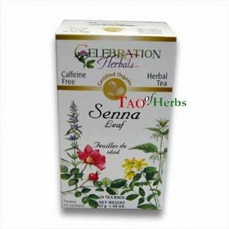 Senna Leaf Tea - Certified Organic - 24 teabags