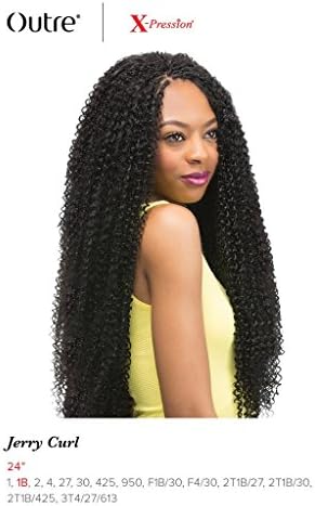 Jerry Curl 24" Braid (2 Dark Brown) - Outre X-Pression Synthetic Crochet Braiding Hair