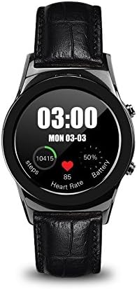 Lincass Smart Watch,Smart Watch Phone Bluetooth Smart Watch Support SIM/ Micro SD Card Touch Screen Monitor Heart Rate Bluetooth 4.0 Support IOS and Android System (Black)