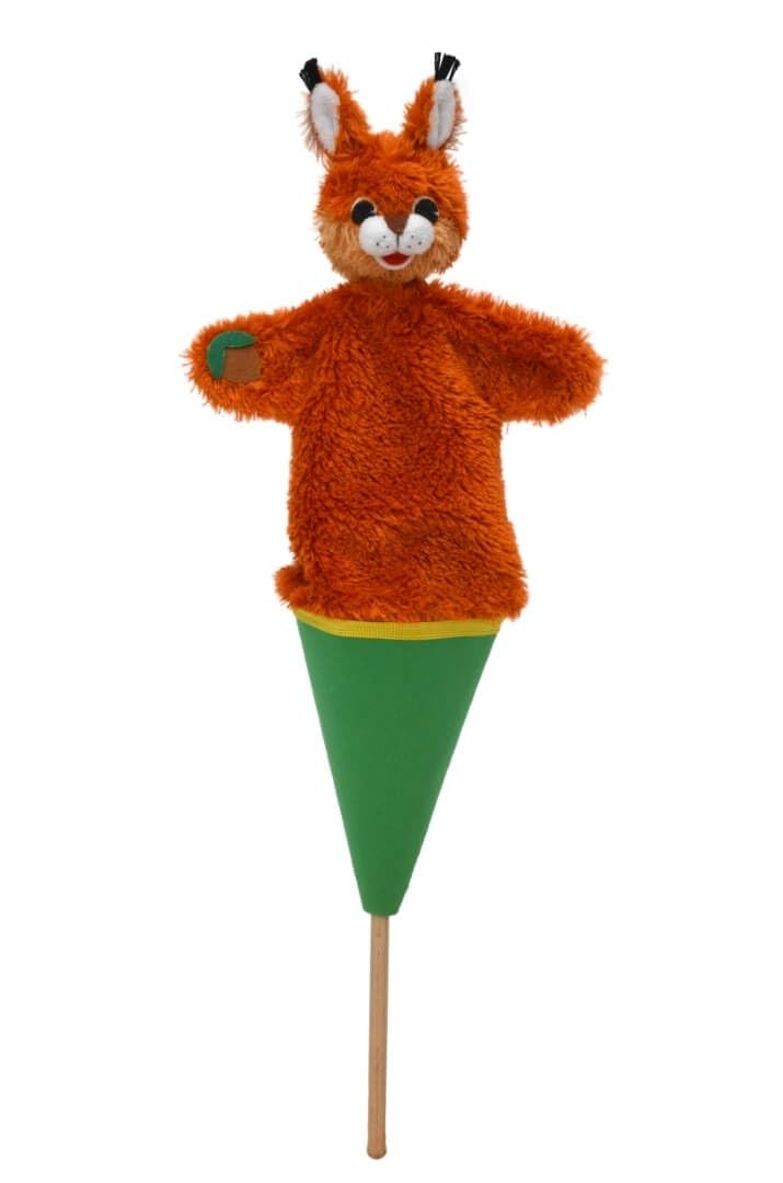 Moravská ústredna Squirrel With Hazelnut 37Cm Puppets