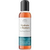 SUN COAST SCIENCES - Hydrate + Restore Total Face Cleanser, Vitamina B, Hydrating Facial Cleanser With Niacinamide for All Skin Types - 4 fl oz