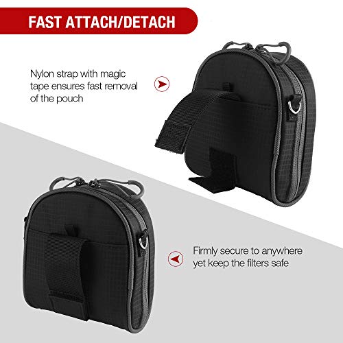 6 Filters+Removable+Water+Resistant+Dustproof+Adjustable+Shoulder+Strap