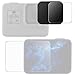 Lens & Screen Protectors for GoPro Hero5 Black Sport Camera with Lens Cap, FineGood 2 Pcs Anti-Scratches Tempered Glass and Plastic Lens Cover for Hero 5 Action Camera