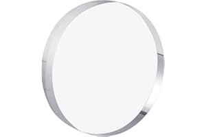 CiaoHER 1in Thickness 6in Diameter Acrylic Disc Display Block Clear Polished Round Pedestal Stand Riser 6" x 6" x 1", 1 Pack