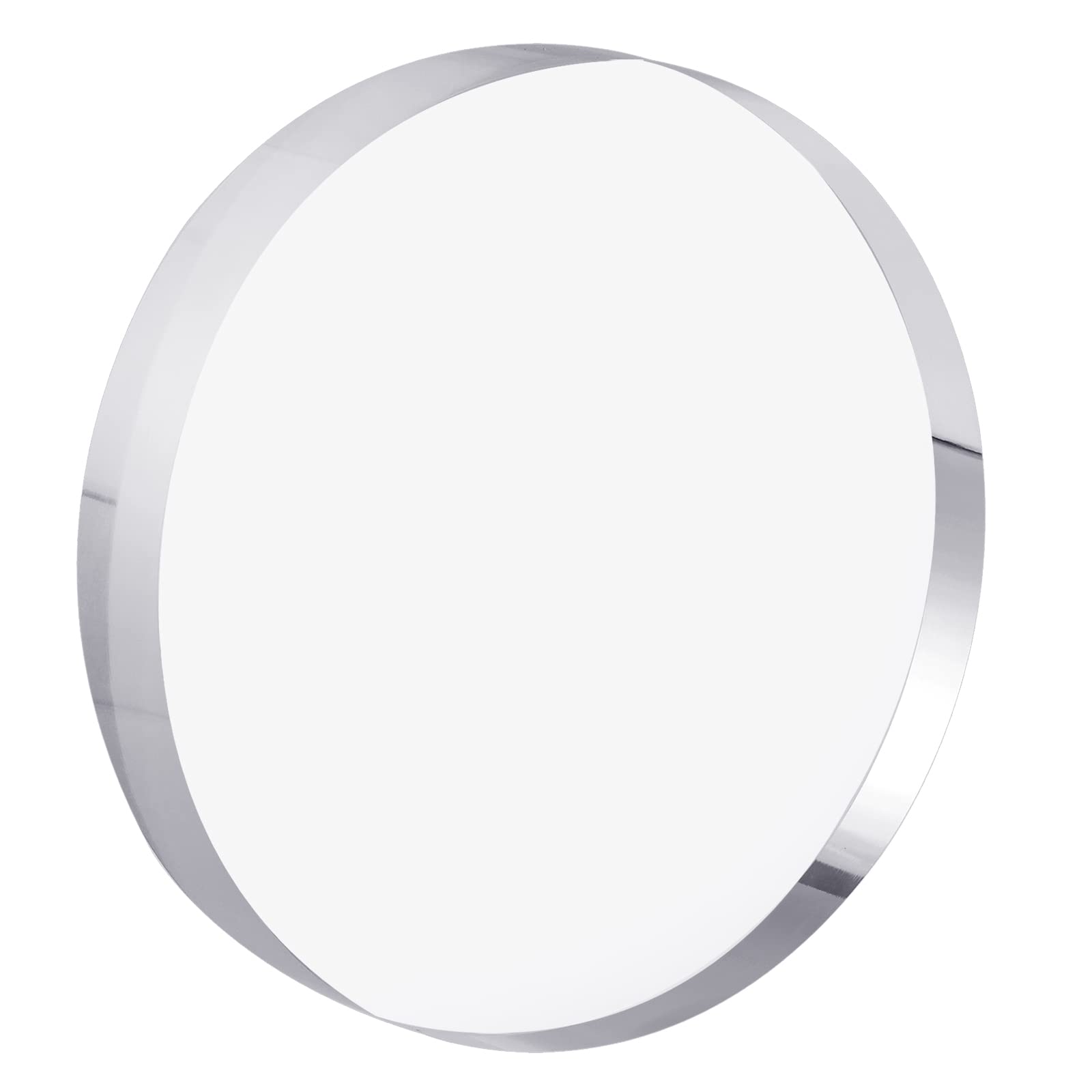 Photo 1 of CiaoHER 1in Thickness 6in Diameter Acrylic Disc Display Block Clear Polished Round Pedestal Stand Riser 6" x 6" x 1", 1 Pack