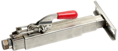 Bryant 51512 Conveyor Take-Up Tensioner with Quick Release Handle, Stainless Steel, 6" Adjustment, 1/2"-1" Bore