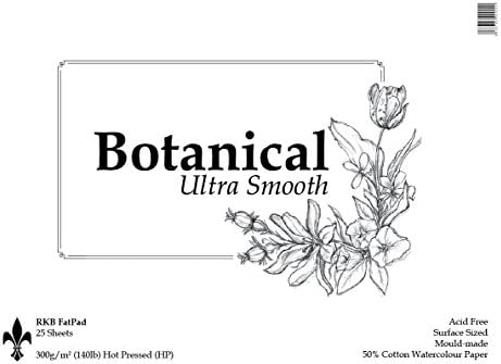 Botanical Ultra Smooth Fat Pad - A5 - 300gsm