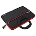 Evecase Neoprene Laptop Sleeve Pouch Carrying Bag with Handle for Chromebook Computer Notebook 13.5 inch - Black