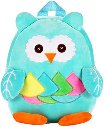 Nice Choice Cute Toddler Backpack Toddler Bag Plush Animal Cartoon Mini Travel Bag for Baby Girl Boy 1-6 Years