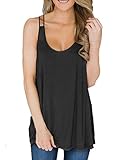 Saifeier PJ Women Bandages Sleeveless Vest Top Loose Fit Racerback Tank Top Notes Strappy Tops T-Shirt S-XXL
