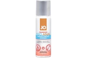JO H2O Anal Lube - Personal Lubricant (WARMING, 2 floz (60 mL))