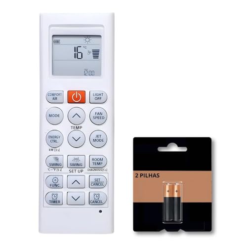Controle Remoto Ar Condicionado Compatível LG Dual Inverter