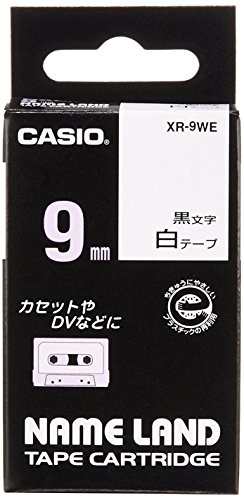 カシオ計算機 CASIO(カシオ) “ネームランド"用テープカートリッジ XR9WE