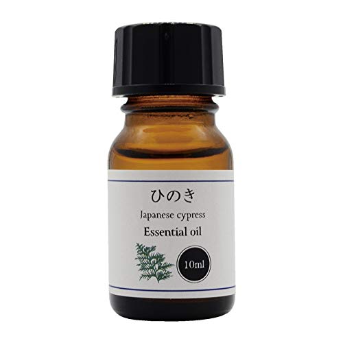 天然100% 精油 エッセンシャルオイル (10ml, ひのき)商品画像