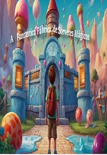 Livro A Fantastica Fábrica De Sorvetes Mágica