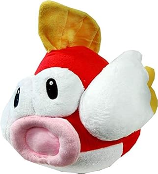 mario cheep cheep plush