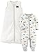 Carter's Baby 2- Pack Fleece Sleep and Play with Sleepbag, Bear/White, 9 Months